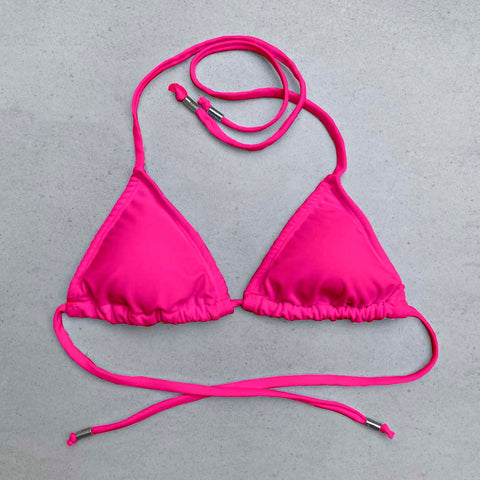 Triangle Bikini Top - LUMO LIME