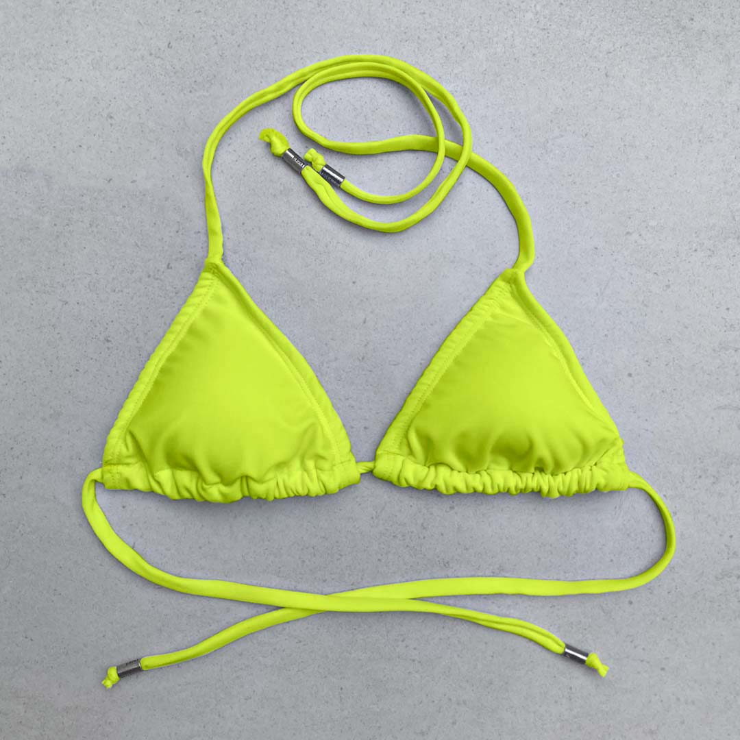 Triangle Bikini Top - LUMO LEMON