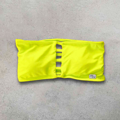 Triangle Bikini Top - LUMO LIME