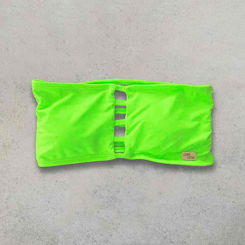 Triangle Bikini Top - LUMO LIME