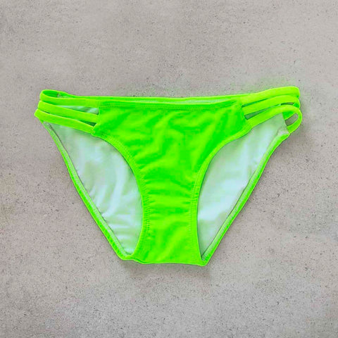 Triangle Bikini Top - LUMO LIME