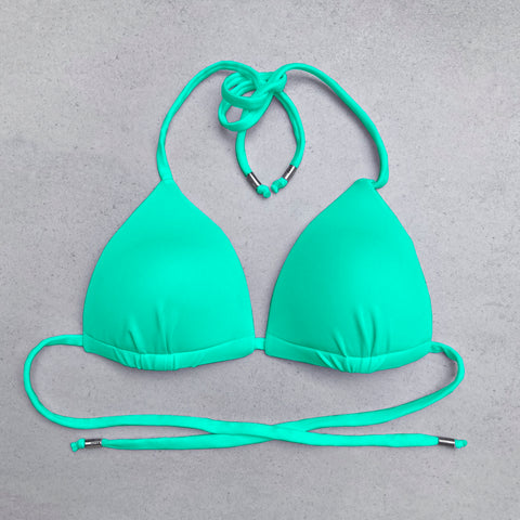 Triangle Bikini Top - LUMO LIME