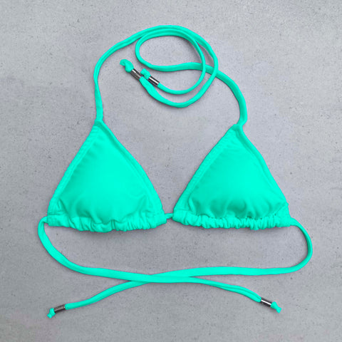 Triangle Bikini Top - LUMO LIME