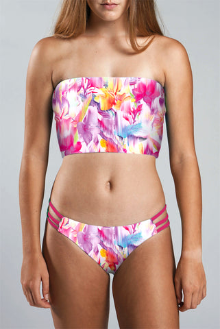 Strappy Bikini Bottom - DAFFODIL