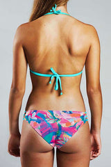 Cheeky Bikini Bottom - PASTEL POPPY