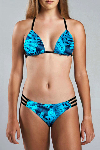 String Bikini Bottom - BLUE LAGUNA