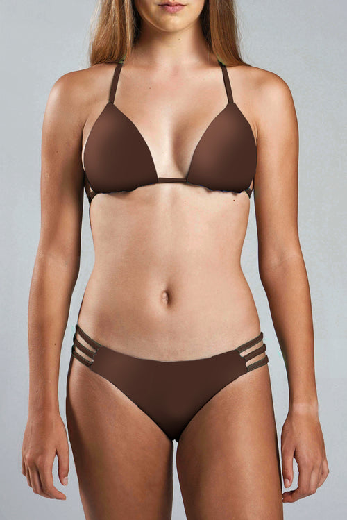Cheeky Bikini Bottom - CHOCOLATE