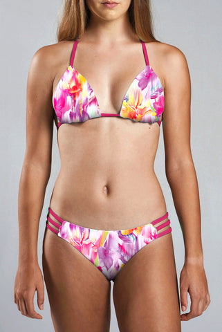 Strappy Bikini Bottom - DAFFODIL