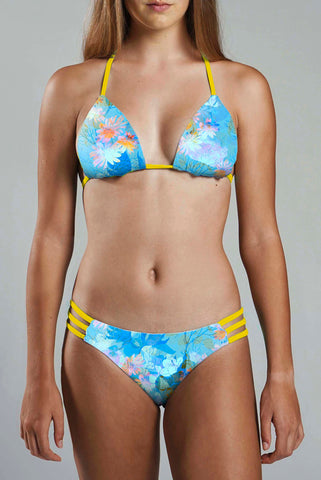 Strappy Bikini Bottom - ORCHID