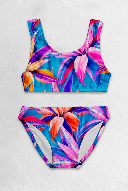 Kiddies Bikini set - HAWIIAN