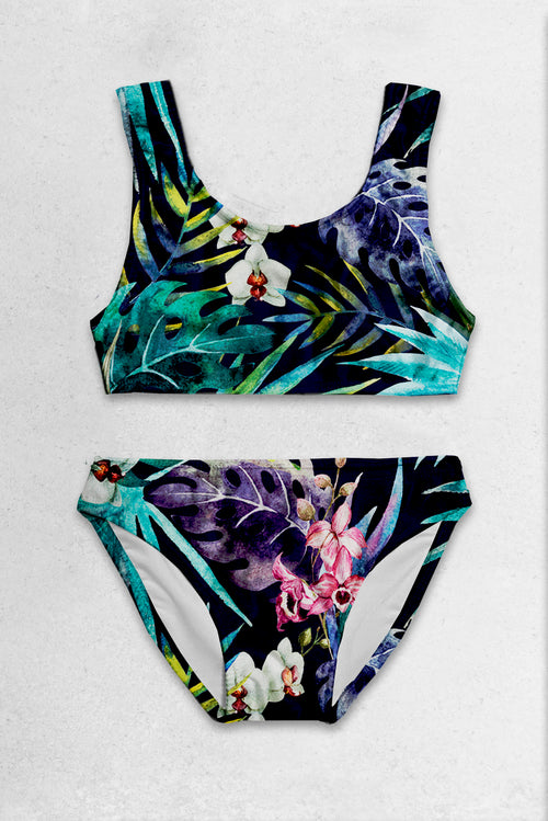 Kiddies Bikini set - ORCHID