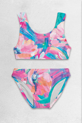 Kiddies Bikini set - ORCHID