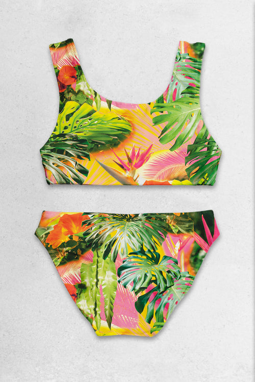 Kiddies Bikini set - TROPICAL