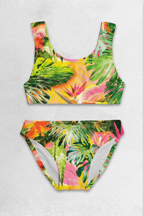 Kiddies Bikini set - TROPICAL