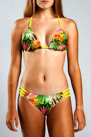 Triangle Bikini Top - TROPICAL