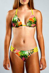 Cookie Cutter PushupBikiniTop-TROPICAL f