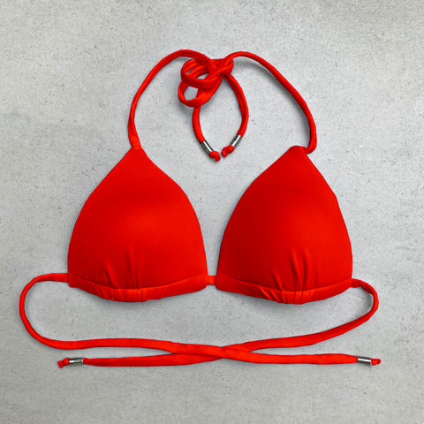 Strappy Bikini Bottom - ROUGE RED
