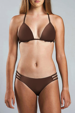 Strappy Bikini Bottom - LUMO BLUE