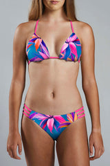 Strappy Bikini Bottom - HAWAIIAN