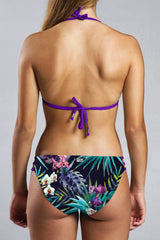 Strappy Bikini Bottom - ORCHID