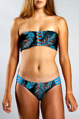 Strappy Bandeau Top -  PALM BEACH