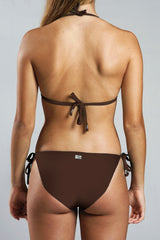 String Bikini Bottom - CHOCOLATE