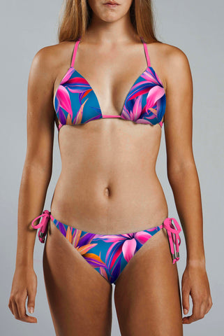 Strappy Bikini Bottom - ORCHID