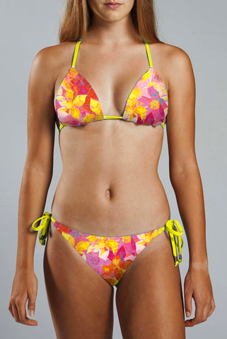 Strappy Bikini Bottom - SUNSHINE