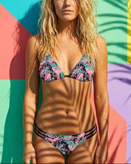 BIRDS OF PARADISE Strappy Bikini Bottom