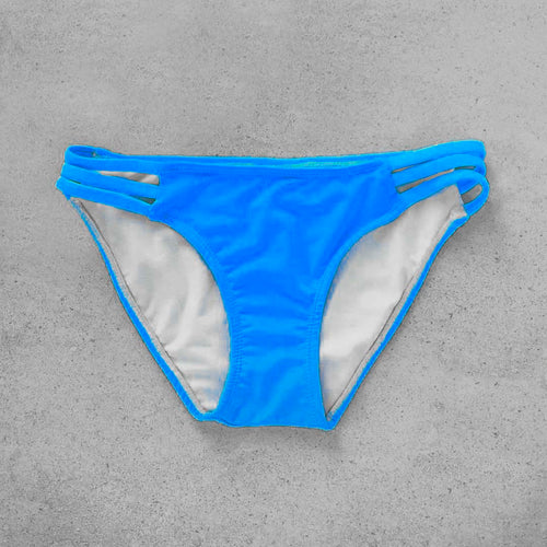 Strappy Bikini Bottom - LUMO BLUE