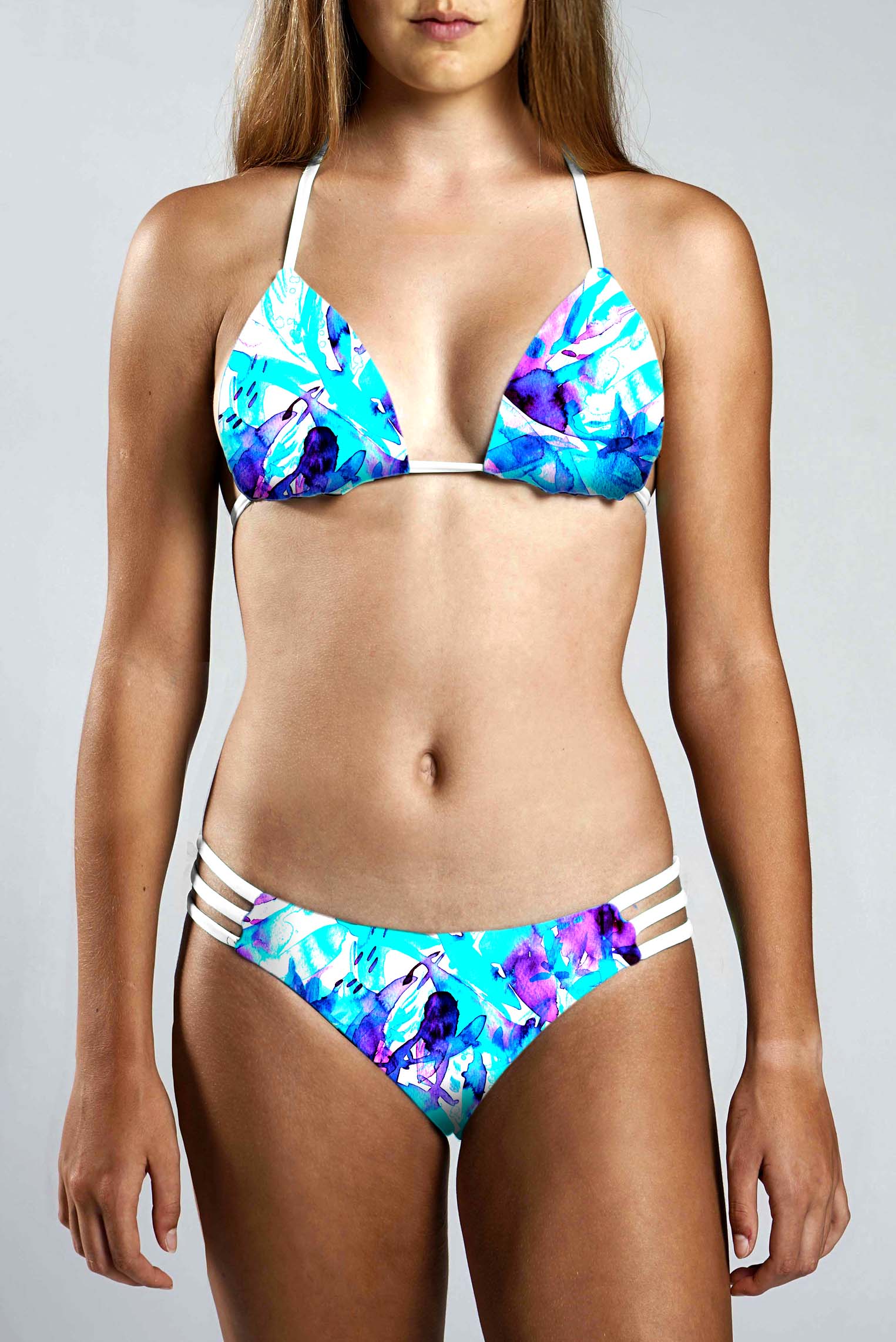 Cookie Cutter Strappy Bikini Bottom - SPLASH – Cookie Cutter Swimwear