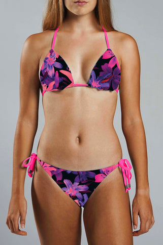 Strappy Bandeau Top - TROPICAL